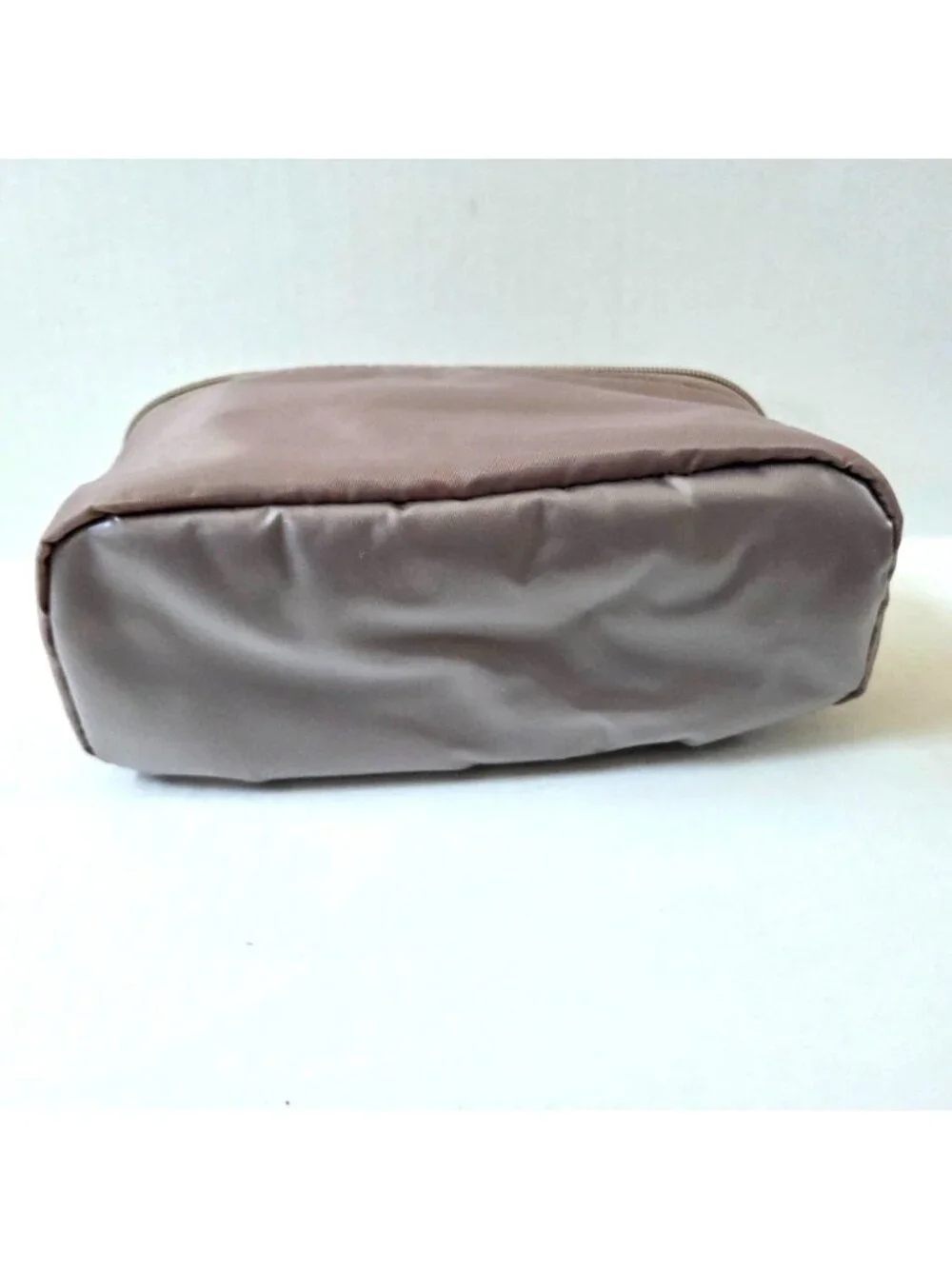 Lug Dolly Short Cosmetics Makeup Toiletry Travel Case Taupe